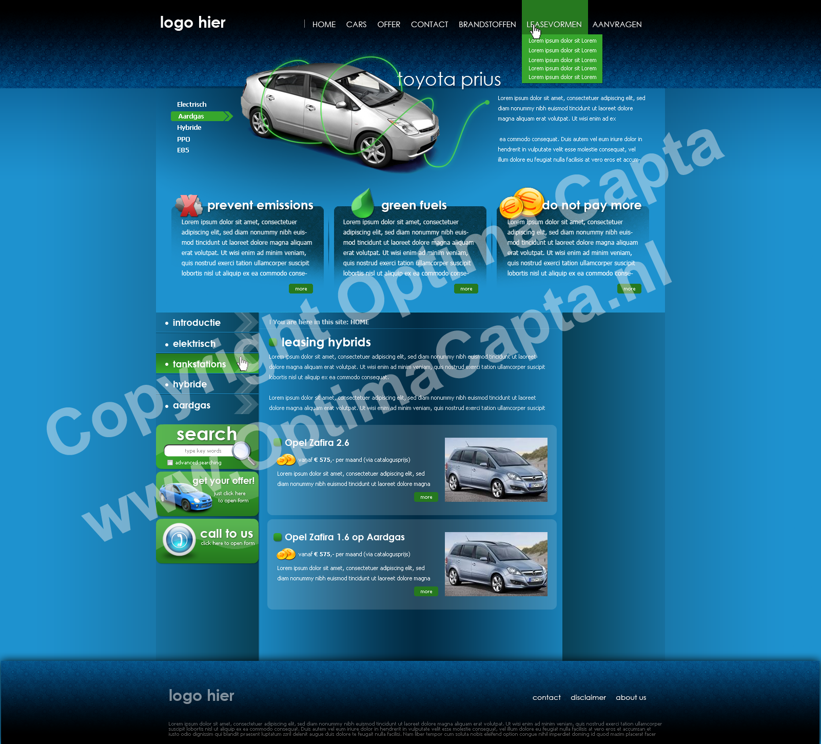 Professionele Mileu-vriendelijk/Groen rijden auto(zaak) Layout-kyotosite-png