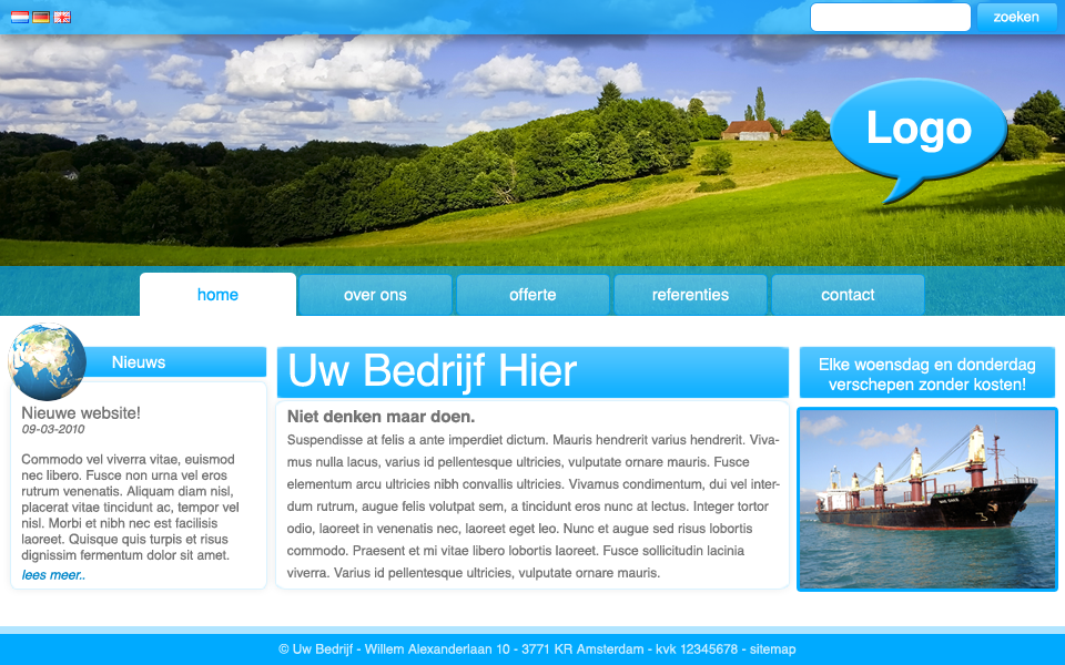 Frisse, zakelijke layout-fris_zakelijk-png