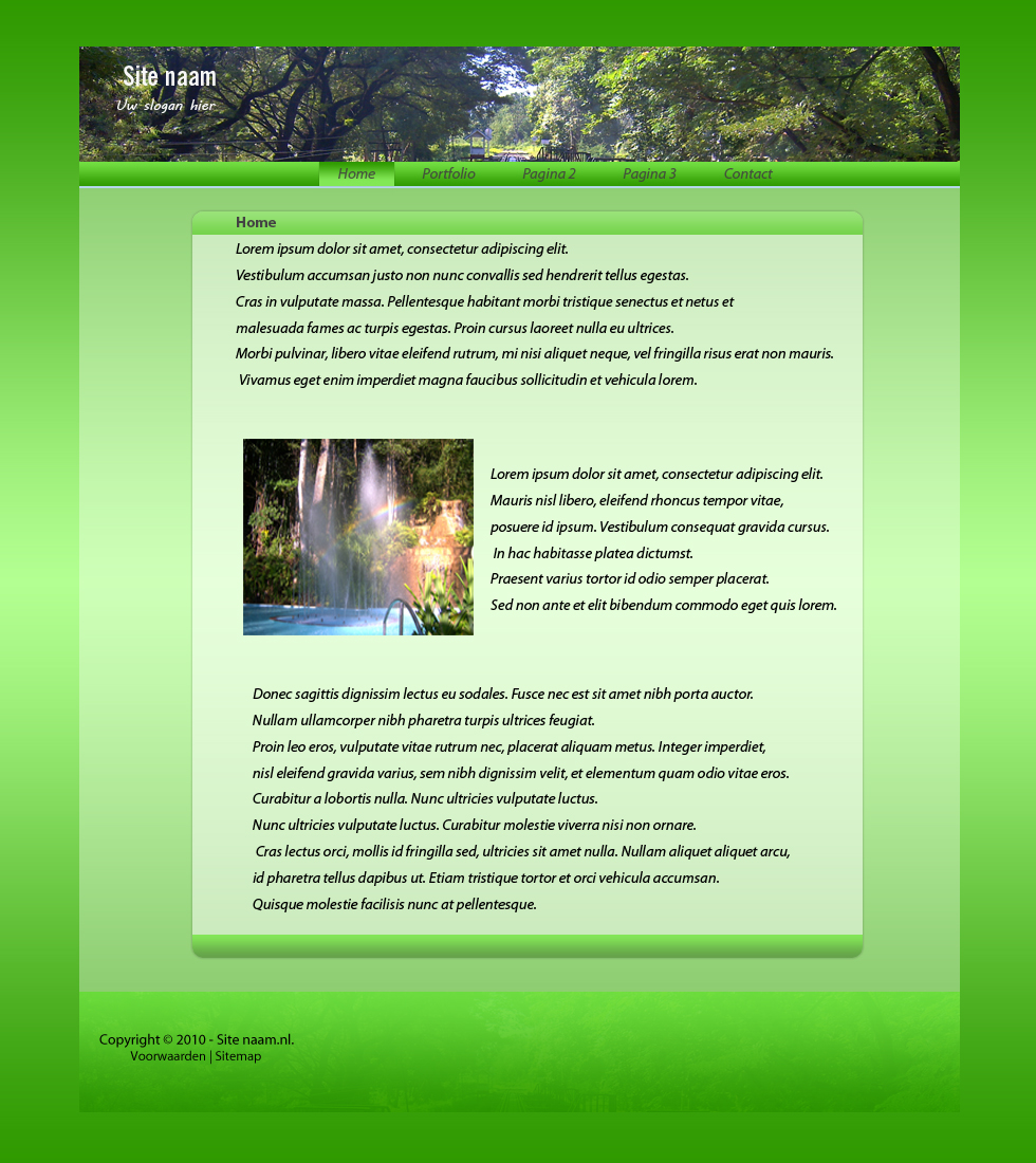 Vakantie layout-layout_groen-jpg