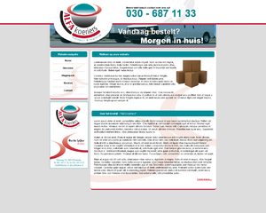 Zakelijke layout-alfa-png