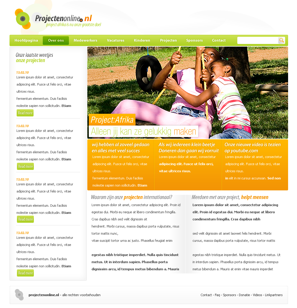 Unieke, frisse layout-profiellayout-png