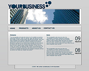 Een bedrijfs layout-yourbusiness-jpg