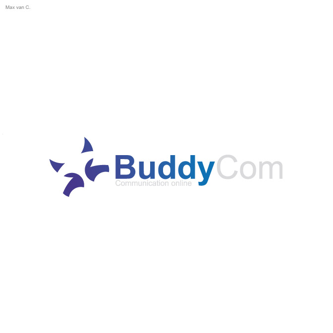 Logo gericht op online communicatie-sitedeals_buddycom-jpg