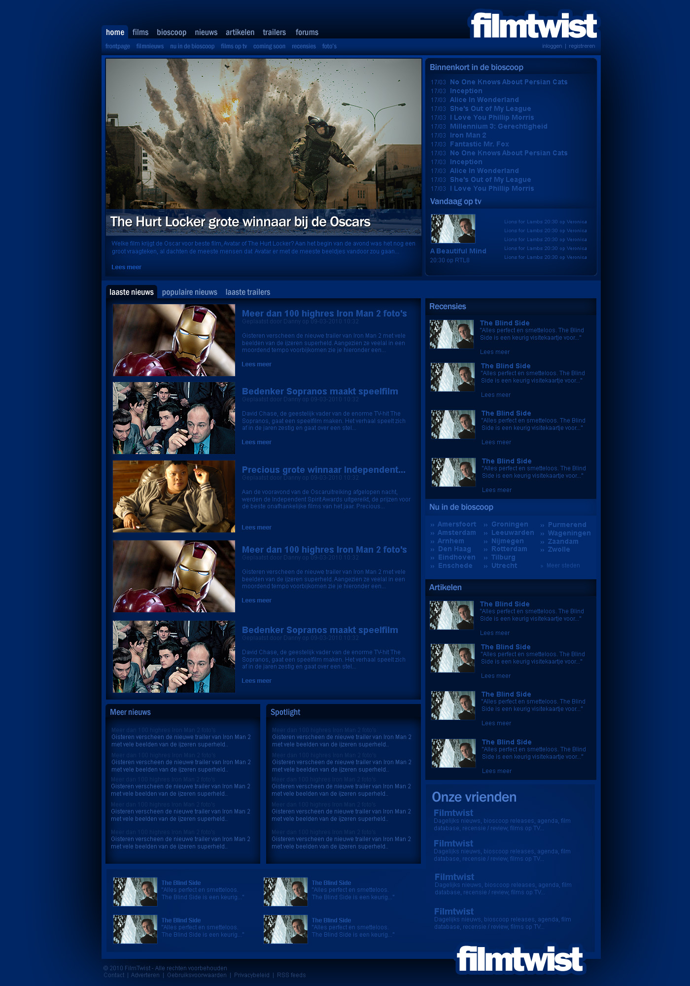 Film / Entertainment layout-filmtwist-jpg