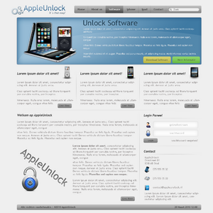 Een Strakke Unlock Layout-appleunlock-png