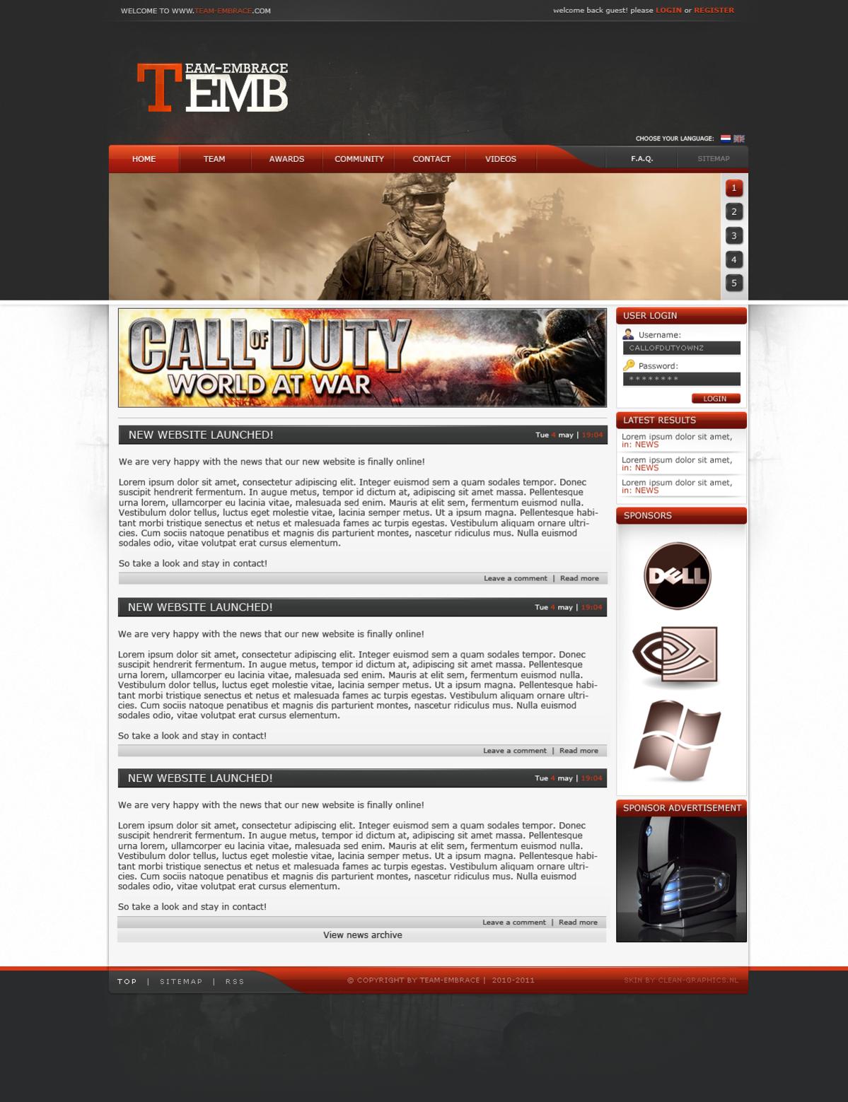 Gaming layout met basing-home_page-jpg
