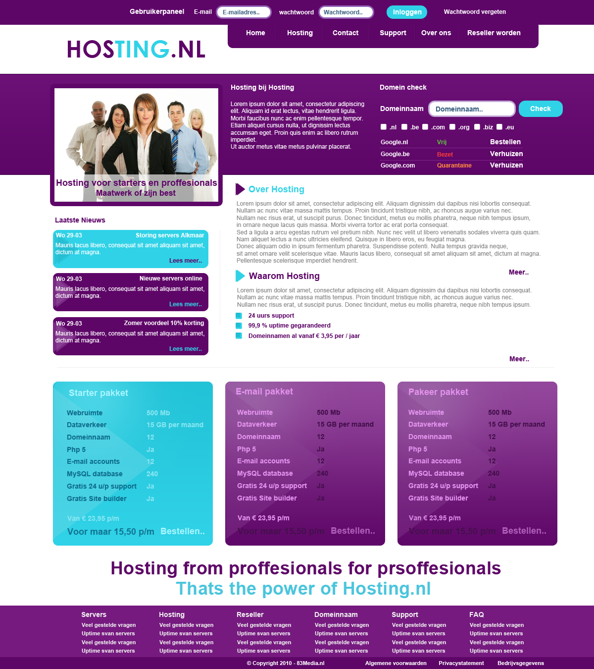 Hosting layout-hostla-kleuren-png