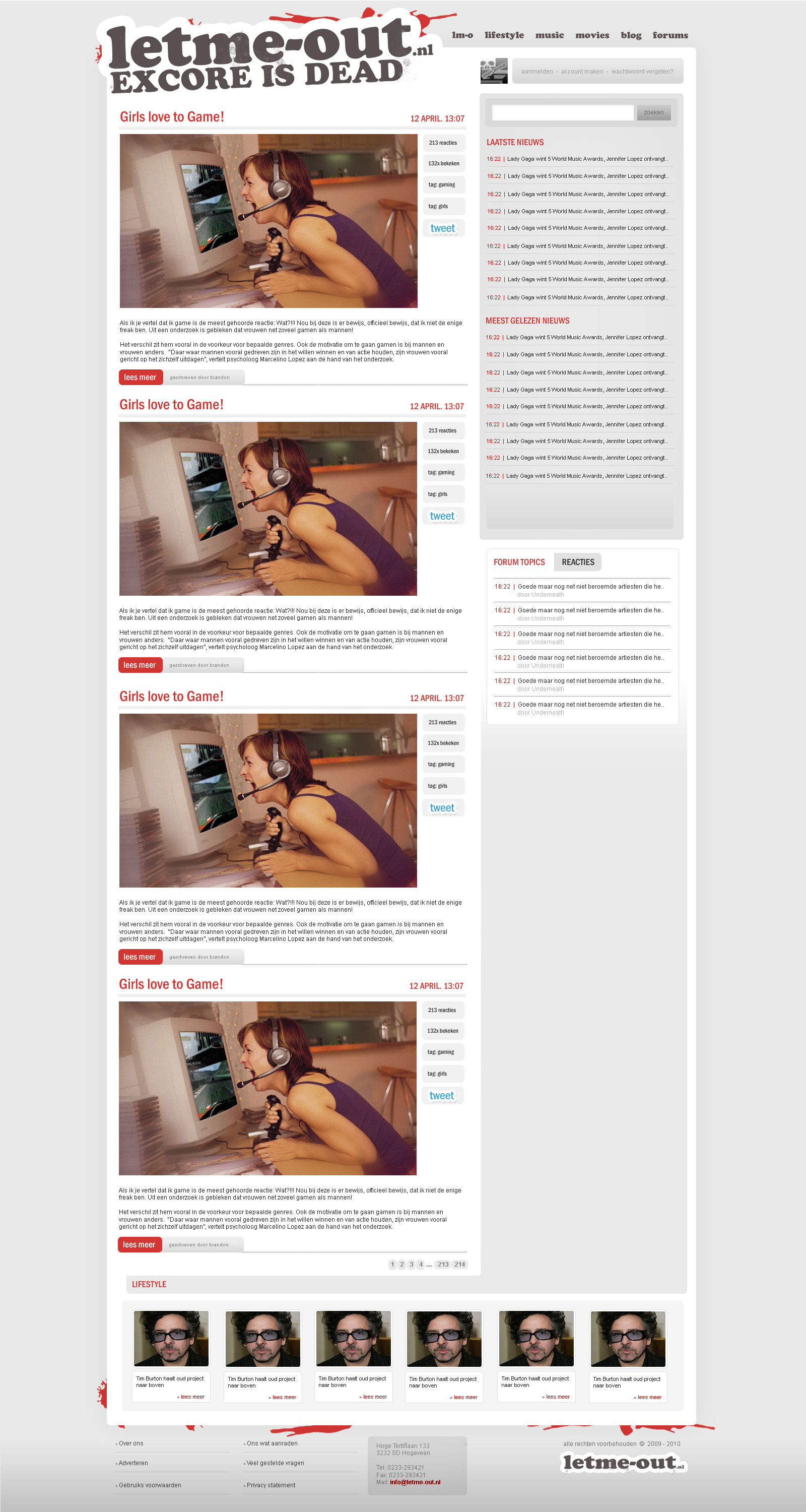 Entertainment / media layout-blogs-jpg