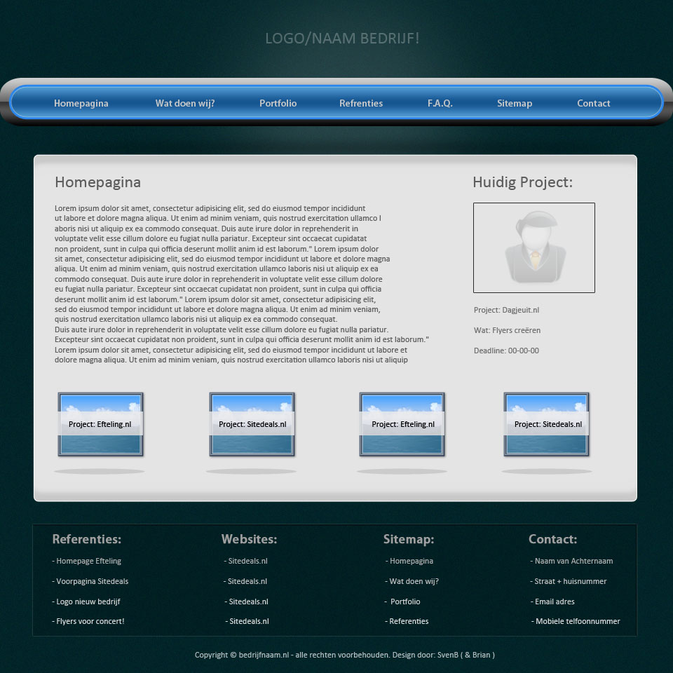 Portfolio layout te koop!-verkoop-jpg