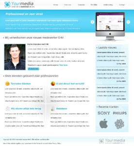 Zakelijke layout-design-png