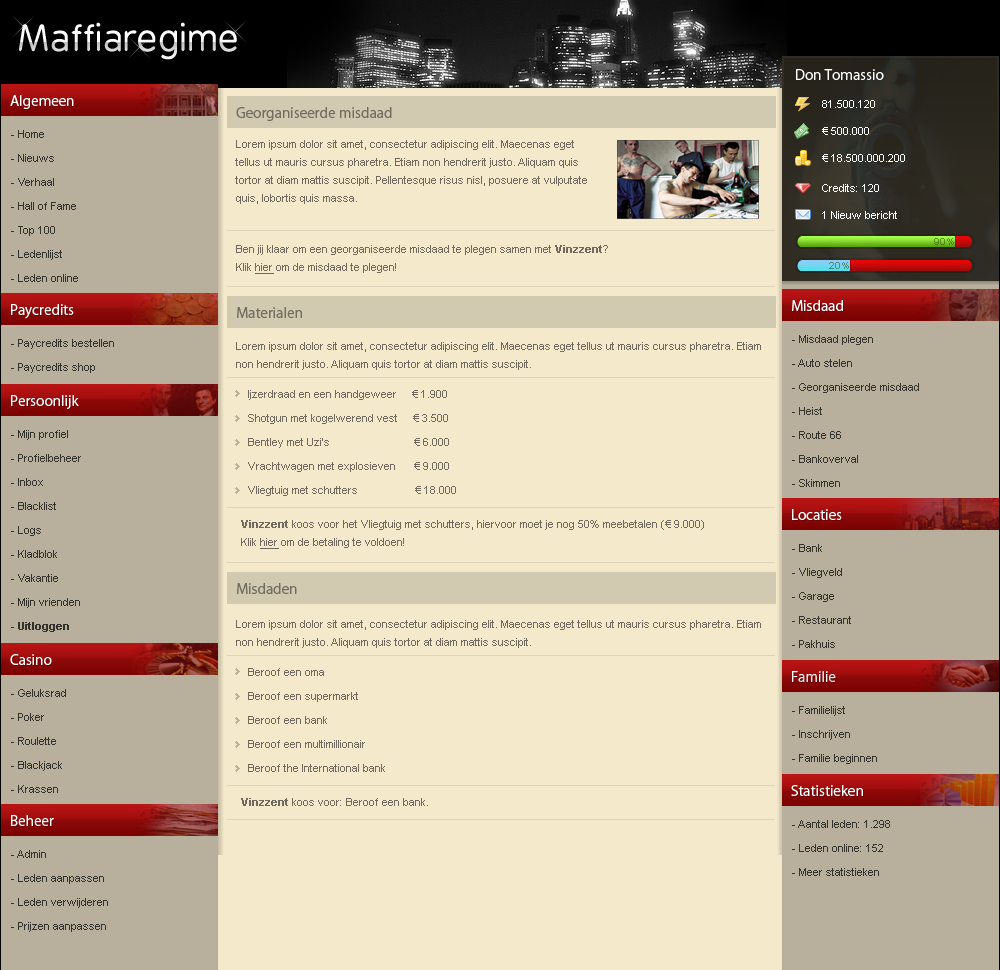 Maffia layout-maffia-png