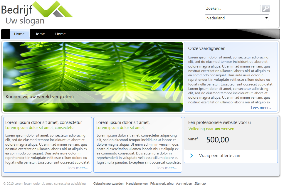 Professionele layout-layout-png