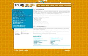 Layout voor een school site-pagina-jpg
