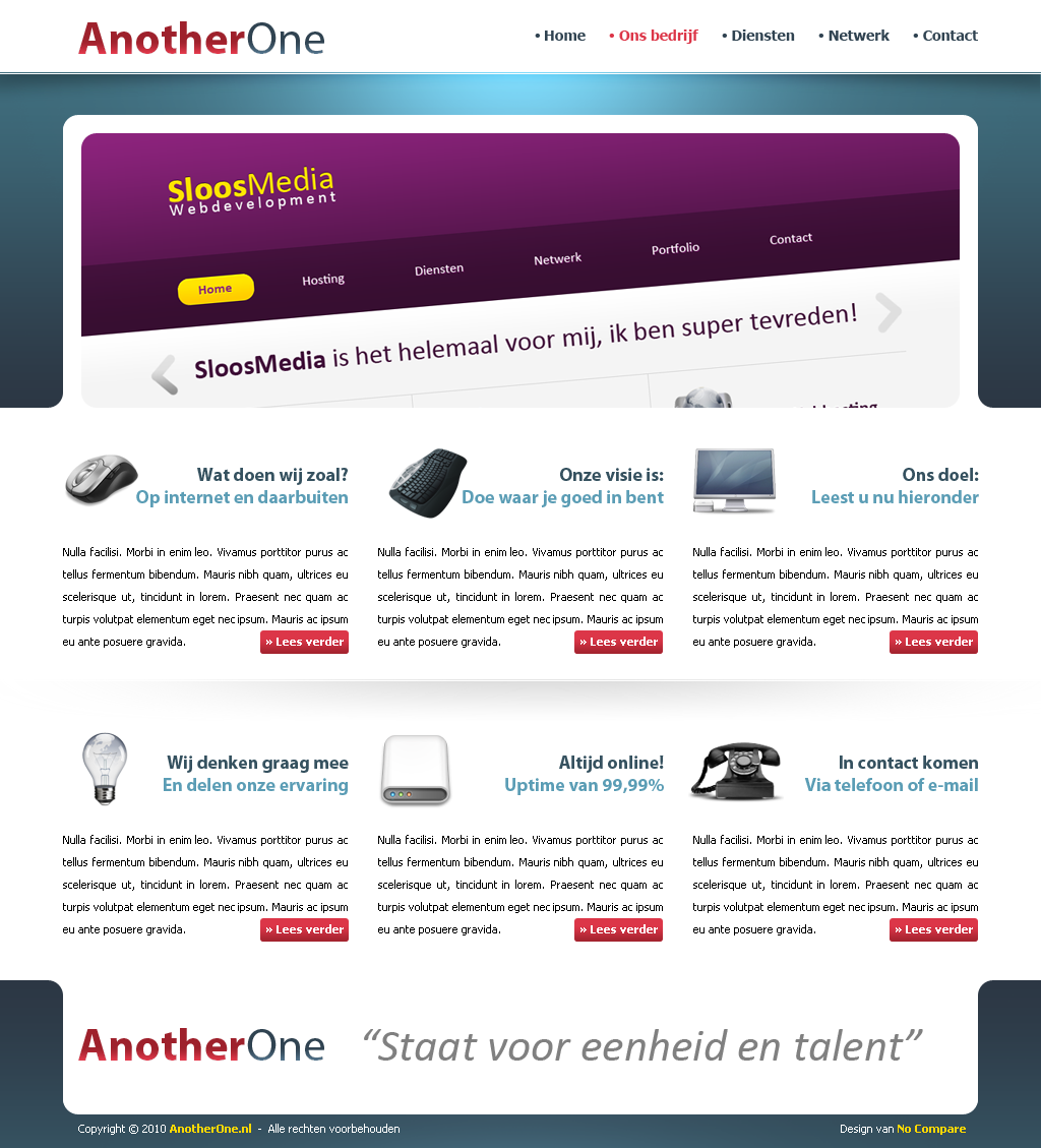 Zakelijke bedrijfslayout-index-png