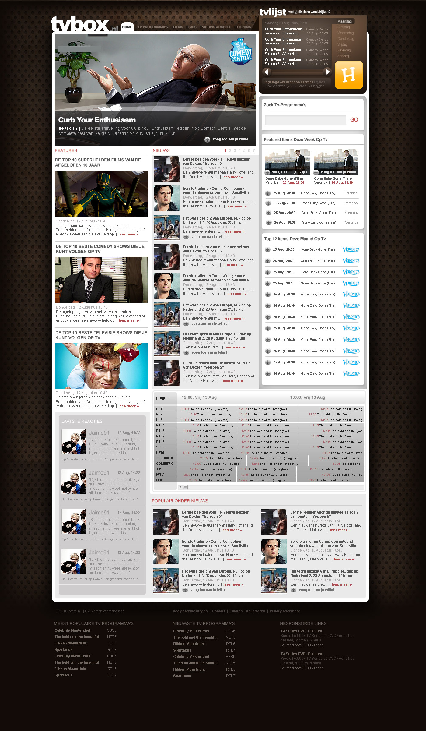 TVBox - Uitgebreide TVGids achtig layout-frontpage-jpg