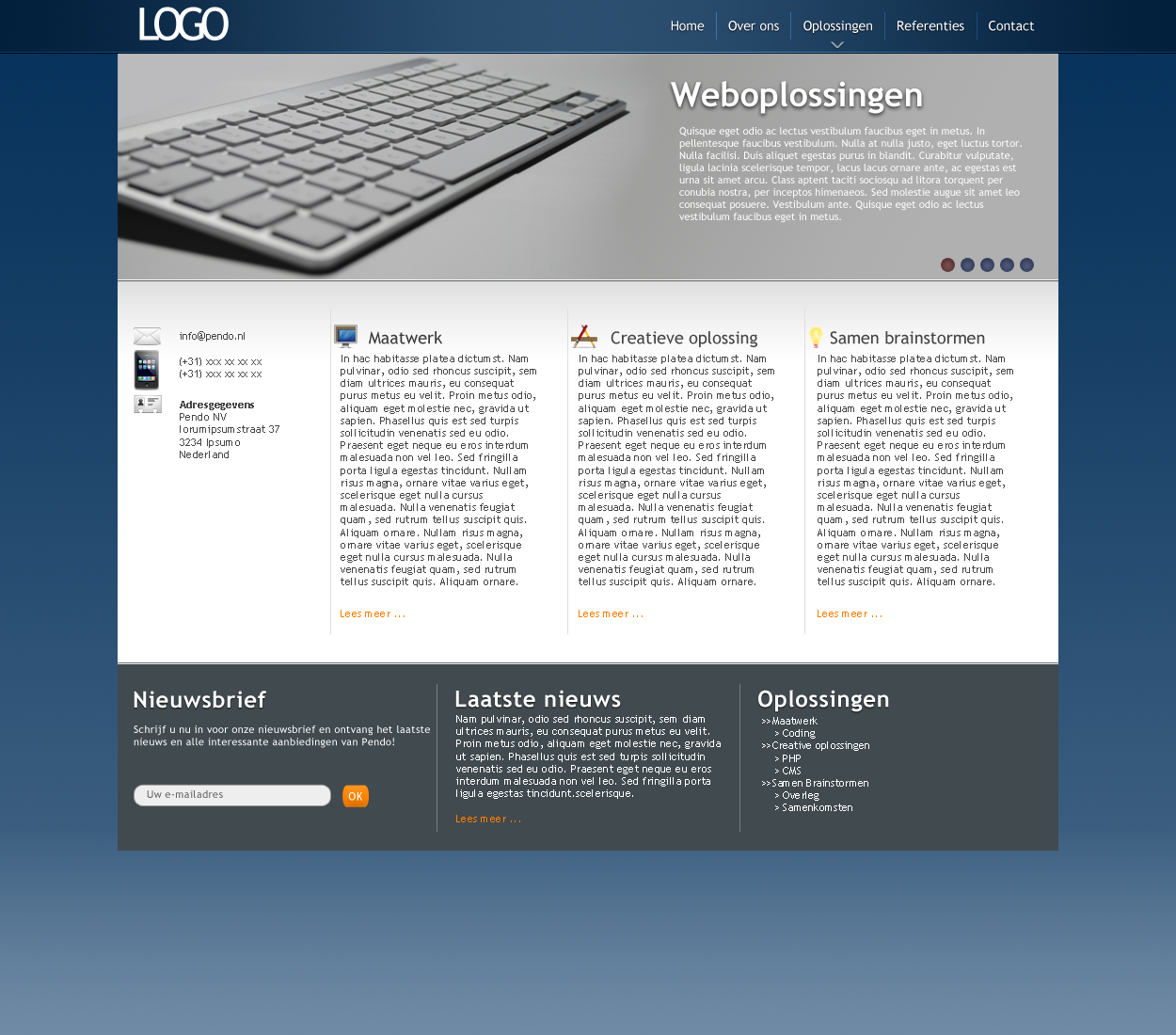 Zakelijke Layout-zakelijkelayout-png