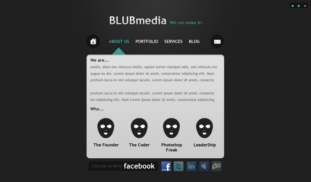 Modern layout-aboutus-png