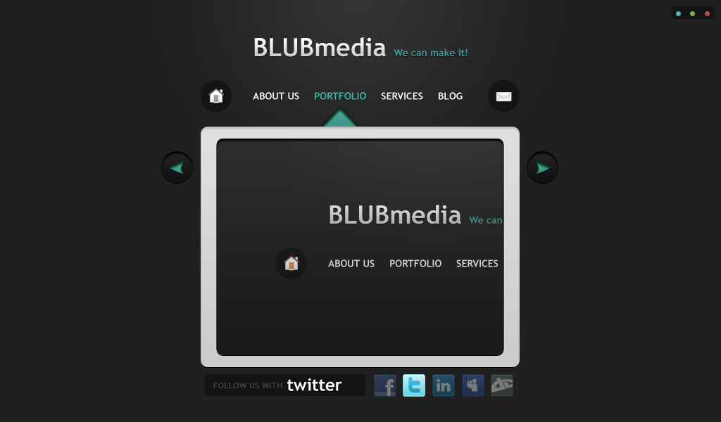 Modern layout-portfolio-png