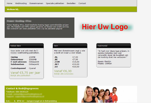 Nette frisse Hosting lay-out-layouthosting-png
