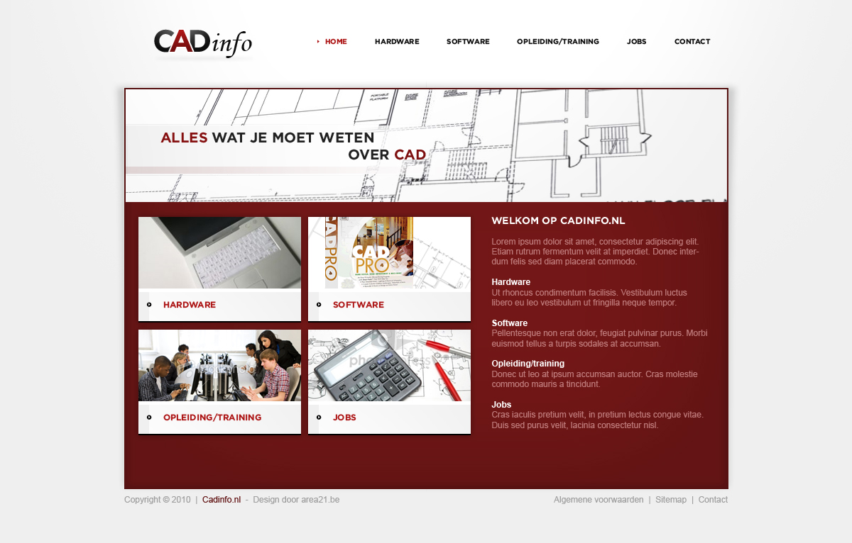 Zakelijke layout (informatief)-cadinfo-jpg