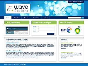 Strakke bedrijfs lay-out-wave-jpg