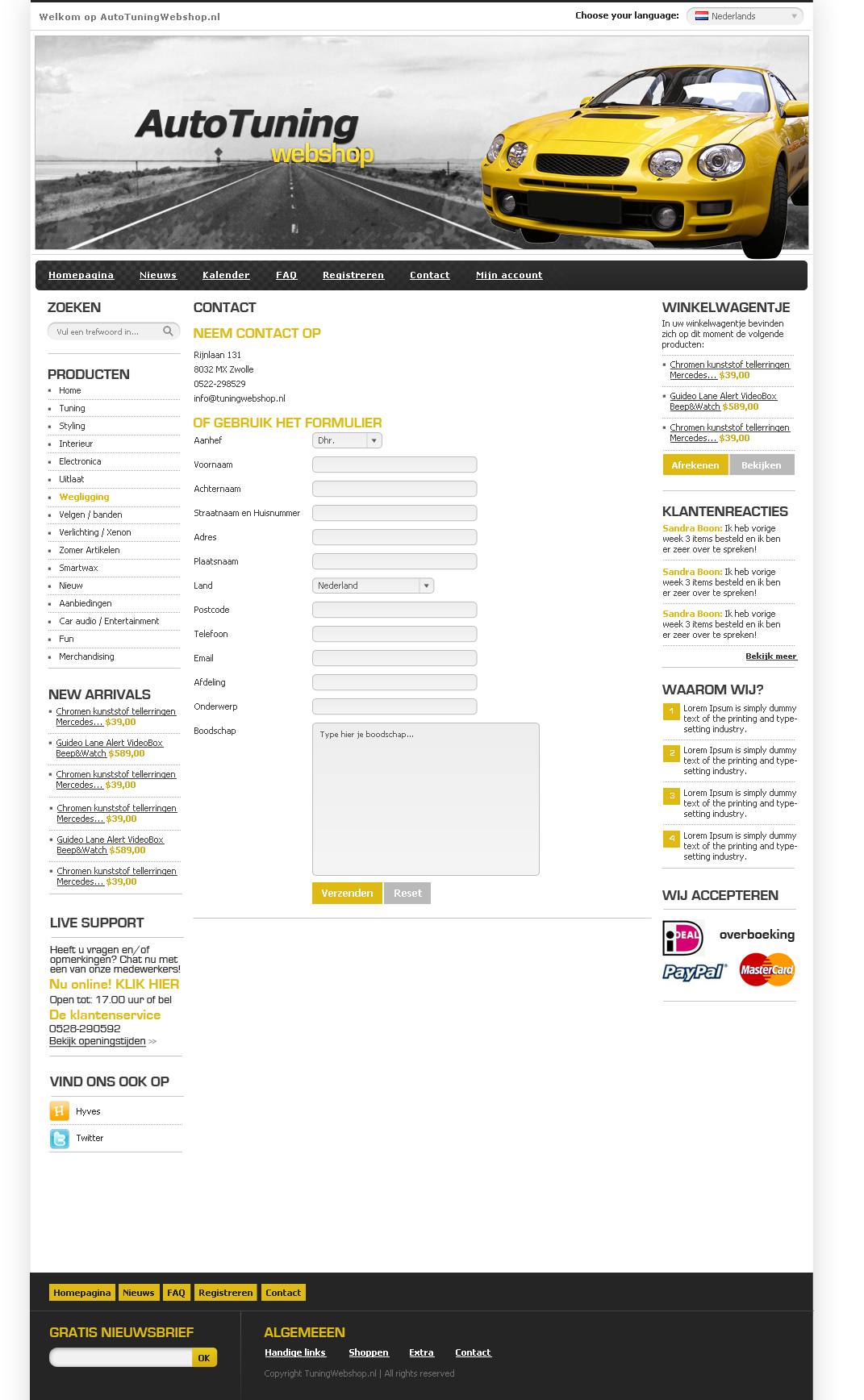 Professionele webshop Layout (8 pagina's)-tuningwebshop6-jpg