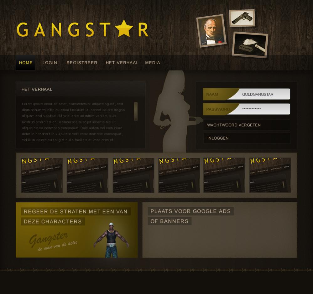 Gangstar - Complete unieke set-gangstarhome-jpg