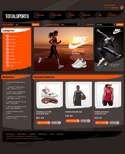 Moderne Webshop Design-templateshop-png