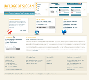 Zakelijke layout-layout-png