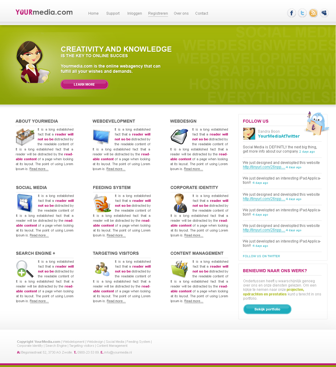 Zakelijke layout te koop - 4 pagina's!-yourmedia1-jpg
