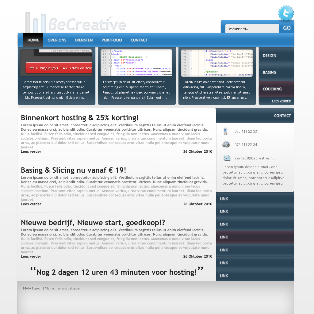 Bedrijfs layout-blayout-png