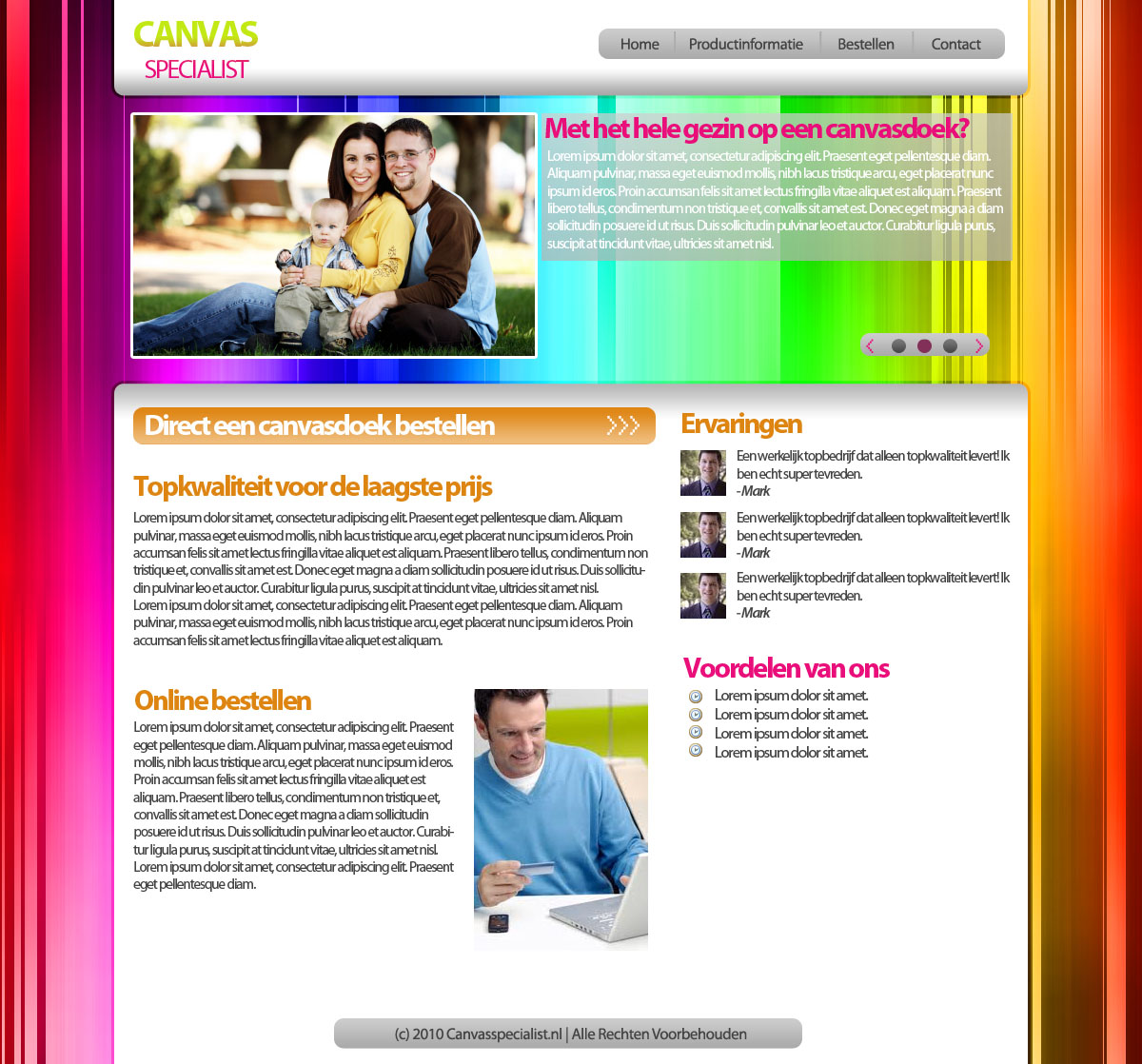 Strak ontwerp voor verschillende doeleinden-canvas-specialist-jpg