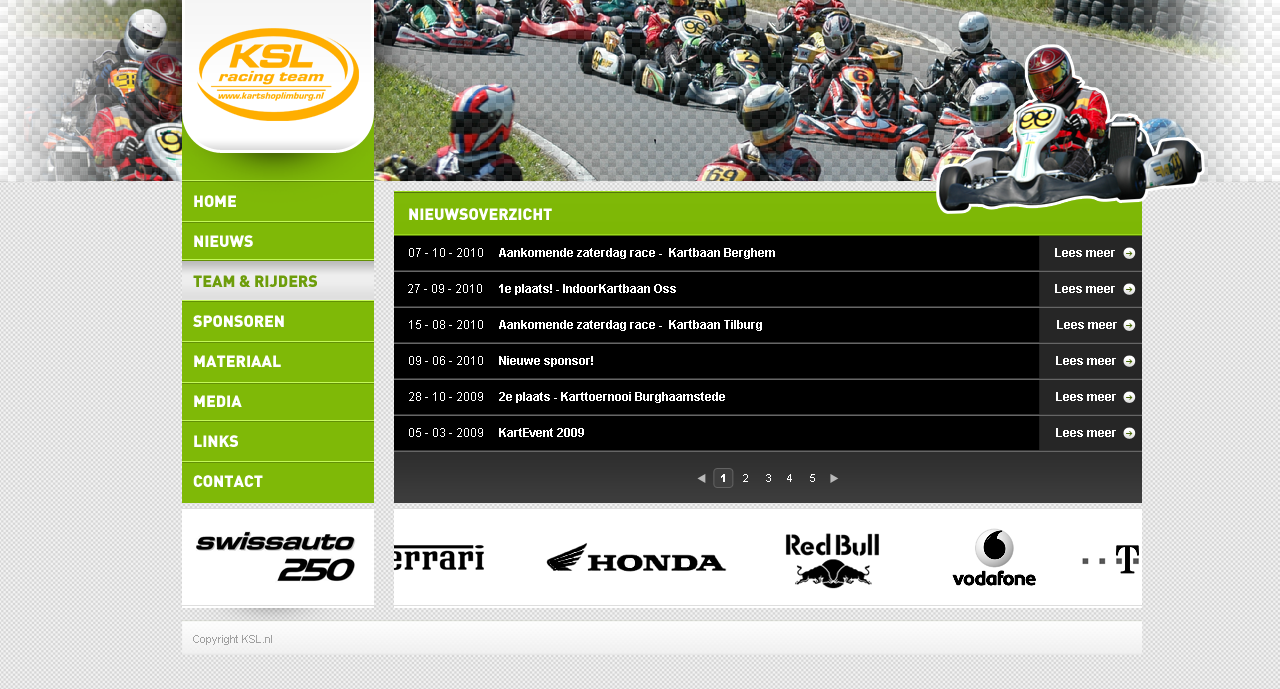 Layout geschikt voor race / auto / kart - website-index-groen_01-png