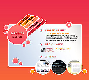 Kleurrijke layout-webdesign-jpg
