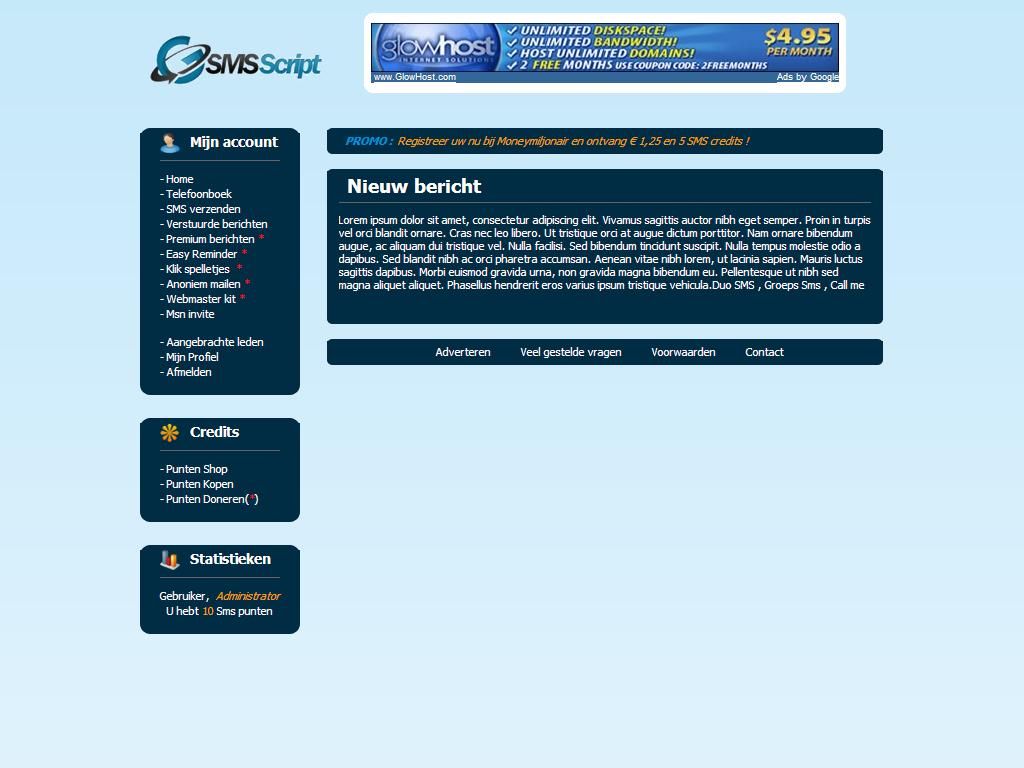 GESLICED Sms Script/Link Systeem Layout-preview-jpg