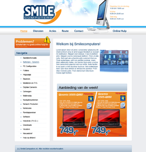 een strak en mooie computer template-computer-png