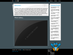 Zakelijke portfolio layout-blue-duck-media-png
