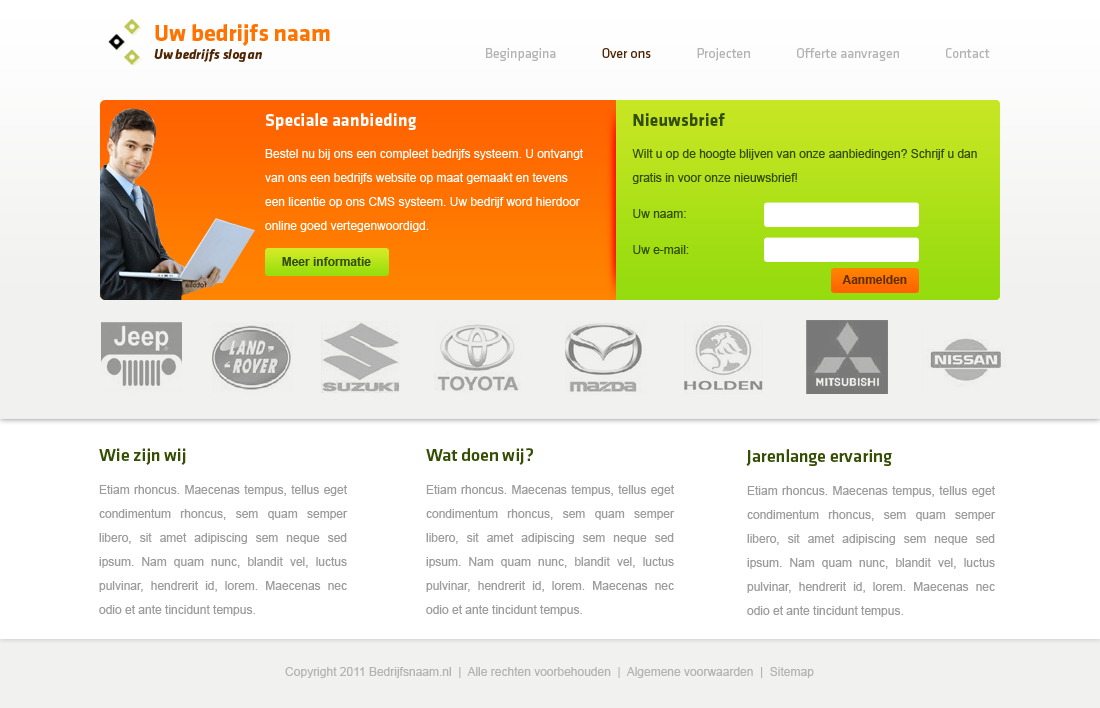 Strakke bedrijfs layout-bedrijfslayout2-png