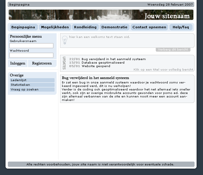 Communitie layout-verkoop-gif