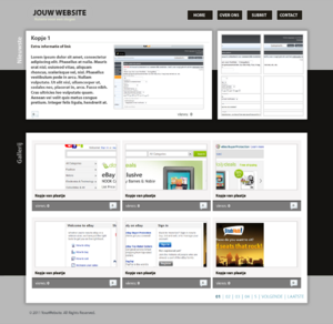 Clean lay-out voor Portfolio of Fotoalbum-website-v2-png