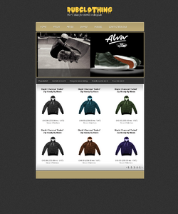 Webshop layout-clothingshop-png