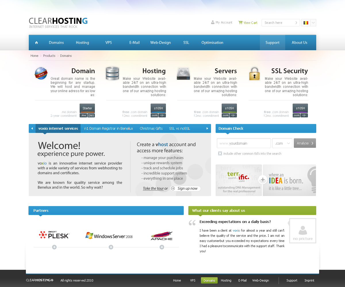 Zeer Strakke Hosting layout-hosting-png