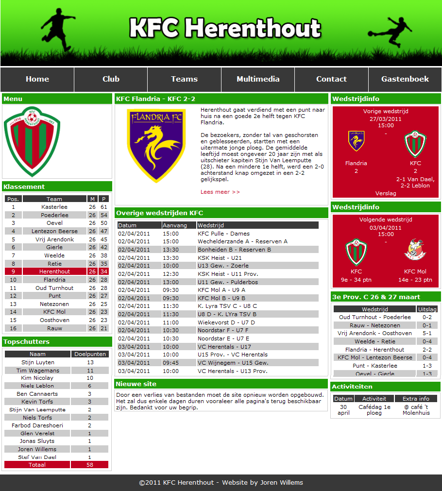 Sport weblayout-layout-png