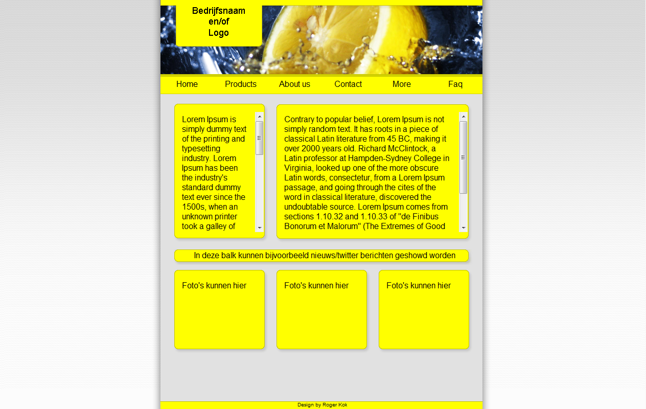 Fris design-lemonstemplate-png