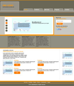 Zakelijke Lay-out (verschillende doeleinden)-portfolio-design-png