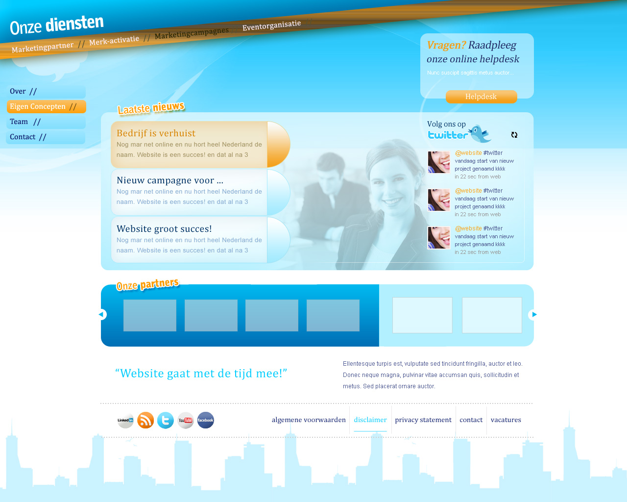 Kleurrijke bedrijfs/product layout-bedrijfs_4-jpg