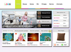 Spelletjes/Nieuws layout-kids-site-png