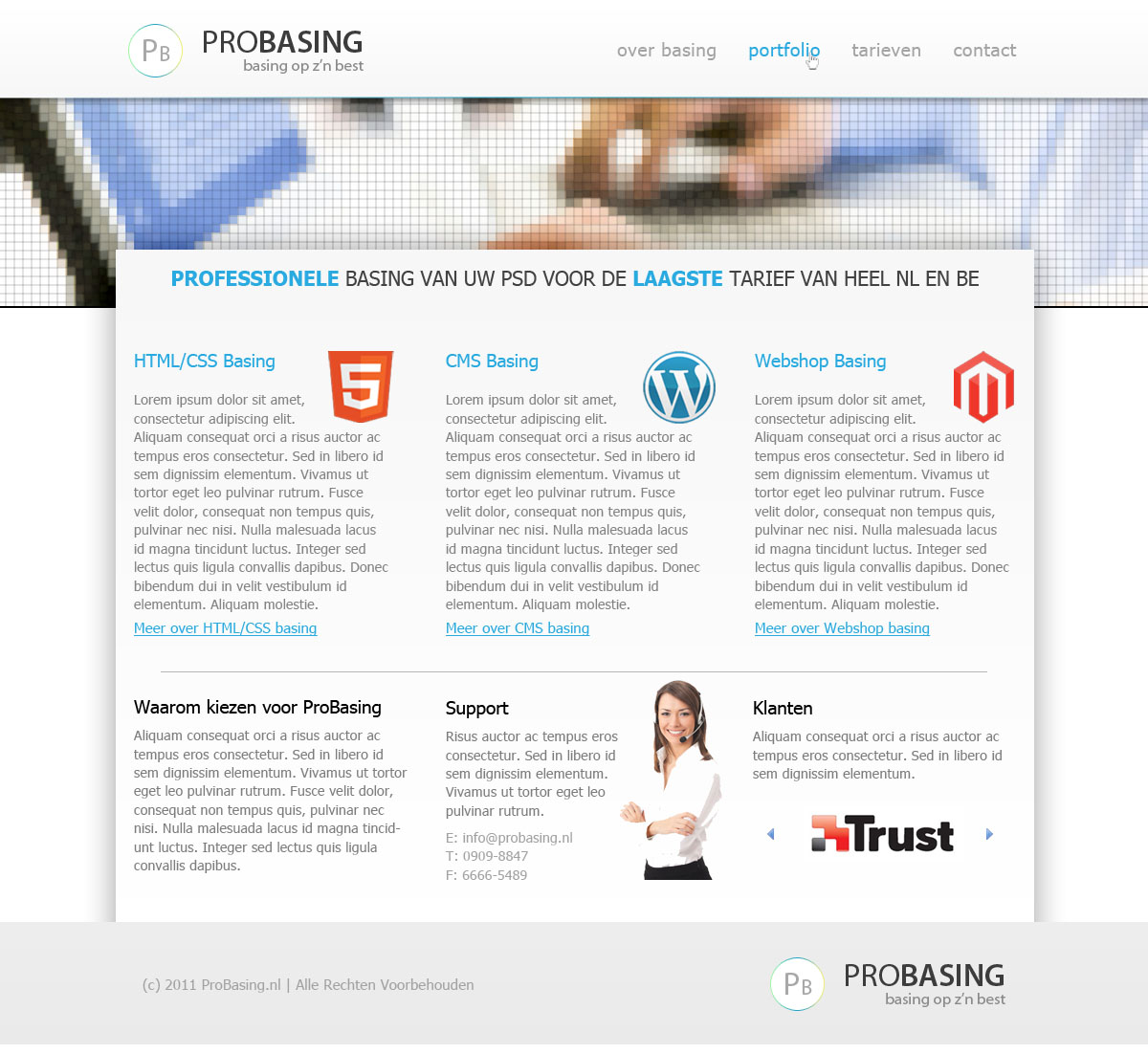 Professionele bedrijfslayout/basinglayout-probasing-jpg