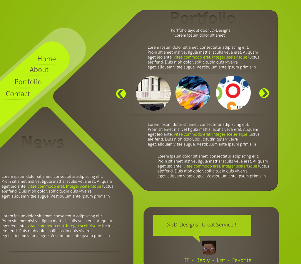 Portfolio Layout ~ Meerdere Eind Doelen-modern-design-png