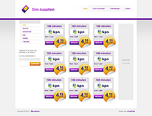 Simpele layout voor simkaarten-sim-kaarten-jpg